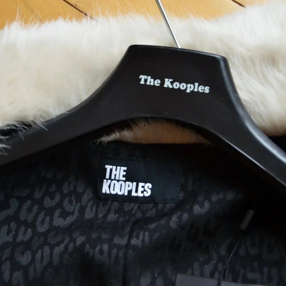 The Kooples White faux fur coat Size 1 - Picture 11 of 12